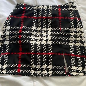 Plaid skirt